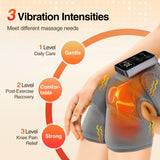 NNEOBA 2Pcs Electric Knee Massager Grey
