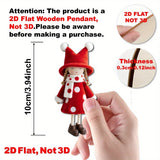 16PCS Red & White Christmas Doll Ornament Set