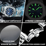 NNEOBA Luxury Watch Business Waterproof Male