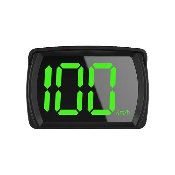 NNEOBA Universal Digital GPS Speedometer Dual Chip KMH/MPH Display Black