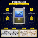 NNEOBA 800ML Ultrasonic Cleaner 35W Portable