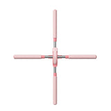 NNEOBA Stick Hunchback Corrector - 80cm Stainless Steel Body Training, Standing Gym