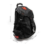 Waterproof Motorcycle Backpack with Helmet Storage & Laptop Compartment