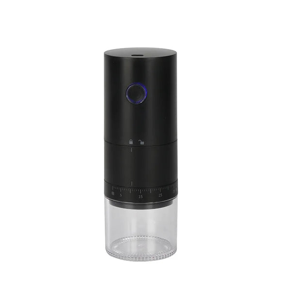 NNEOBA Portable USB C Rechargeable Coffee Grinder 38 Level Ceramic Black