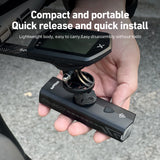 NNEOBA 500 Lumen USB-C Rechargeable Bike Light Black