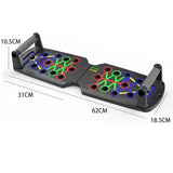 NNEOBA Foldable Push-up Board Set with Handles