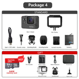 NNEOBA 4K Ultra HD Sports Camera 64GB Included Black