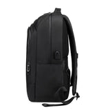 NNEOBA LED Display Laptop Backpack Black