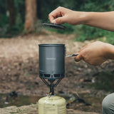NNEOBA 600ml Ultralight Heat Exchanger Pot Grey