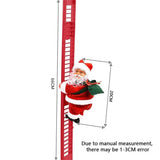 NNEOBA Electric Climbing Santa Claus Christmas Ornament - Festive Red Ladder