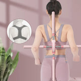 NNEOBA Stick Hunchback Corrector - 80cm Stainless Steel Body Training, Standing Gym