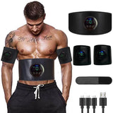 NNEOBA Electric ABS Stimulator Belt - EMS Abdominal Exerciser for Fitness Training