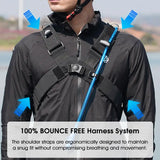 NNEOBA 10L Ultralight Cycling Backpack with Hydration Water Bag Black