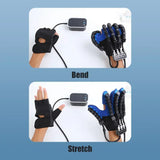 NNEOBA Robotic Rehabilitation Glove Automatic Pneumatic Hand Trainer Blue