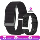 NNEOBA No-Screen Smart Fitness Band Black