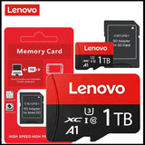 Lenovo 1TB MicroSD Memory Card with SD Adapter Class 10 TF Card