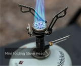 NNEOBA Mini Camping Gas Stove 2500W Silver