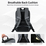 NNEOBA Slim Laptop Work Backpack Dark Grey