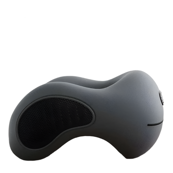 NNEOBA U-Shaped Memory Foam Neck Pillow Travel Support Dark Gray