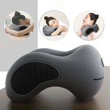 NNEOBA U-Shaped Memory Foam Neck Pillow Travel Support Dark Gray