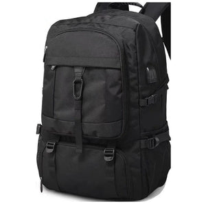 NNEOBA 80L Large Capacity Men’s Travel Backpack Waterproof Bag Black