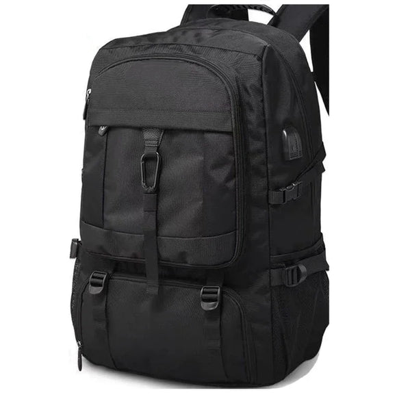 NNEOBA 80L Large Capacity Men’s Travel Backpack Waterproof Bag Black
