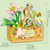 NNEOBA Summer Sunshine Flower Basket