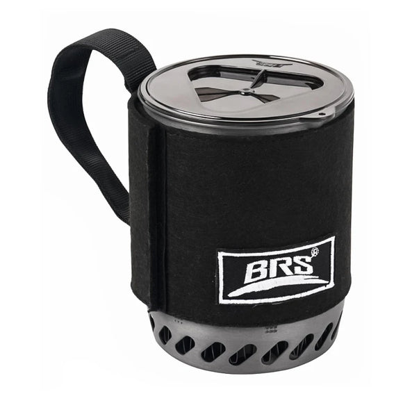 NNEOBA Boiler Camping Stove Kit Heat Pot And Burner System Black