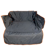 NNEOBA SUV Cargo Liner Waterproof Trunk Seat Cover for Back Cargo Area Black