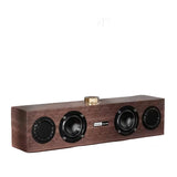 NNEOBA Wooden Bluetooth Speaker with Subwoofer