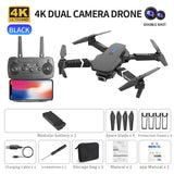 NNEOBA 2021 NEW Drone 4k profession HD Wide Angle Camera 1080P WiFi fpv Drone Dual Camera Height Keep Drones Camera Helicopter Toys