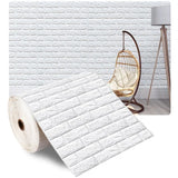 Self-Adhesive 3D Waterproof PVC Wall Sticker Brick Wallpaper