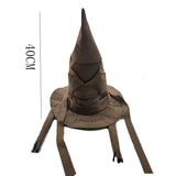 Fashion Movie-Inspired Witch Wizard Sorting Hat – 40 × 38 cm Halloween Party Prop, Cosplay Costume & Dress-Up Accessory
