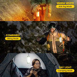 NNEOBA 106LED Survival Camping Lantern with Power Bank