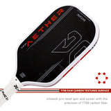 Gen4 Thermoformed T700 Raw Carbon Fiber Pickleball Paddle – 16mm