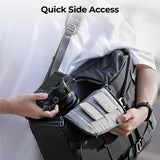 NNEOBA Camera Backpack for Camping Black