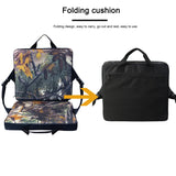 NNEOBA Folding Chair Cushion Back Support Seat