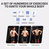Portable Resistance Band Fitness Set with Chest Expander & Ankle Straps