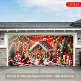 Super Large Gingerbread House Backdrop