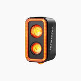 NNEOBA 300 Lumen Smart Bike Taillight USB-C Rechargeable Light Black