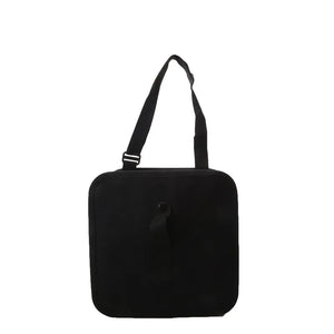 NNEOBA Car Trash Can with Storage Waterproof Bag with Mesh Pocket Black