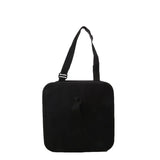 NNEOBA Car Trash Can with Storage Waterproof Bag with Mesh Pocket Black