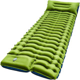 NNEOBA Inflatable Sleeping Pad Built-In Pillow Compact Green