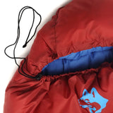 NNEOBA Thickened Sleeping Bag Mommy Style Red