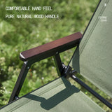 NNEOBA Folding Lounge Camping Chair Kemit Style Green