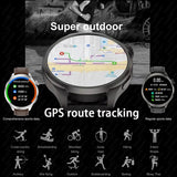 NNEOBA GPS Fitness Smart Watch Black