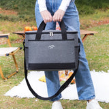 NNEOBA 26L Insulated Cooler Bag Camping Dark Gray