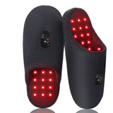 NNEOBA Rechargeable Red Light Therapy Slippers Black