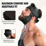 NNEOBA Adjustable Neck Training Harness for Strength & Muscle Building