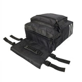 NNEOBA 25L Canvas Carrier Bag Rear Rack Trunk Bike Luggage Back Seat